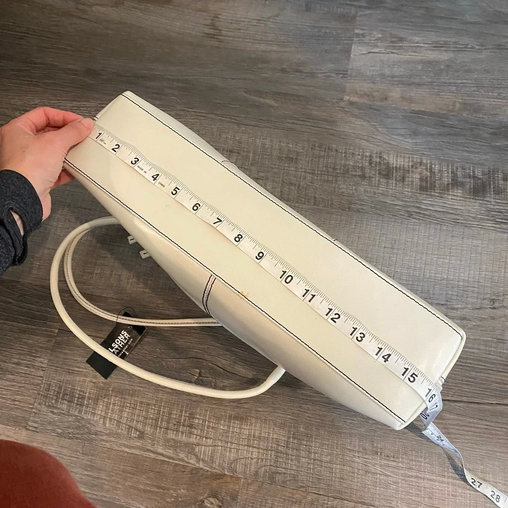 Brand New Wilsons Leather White Bag